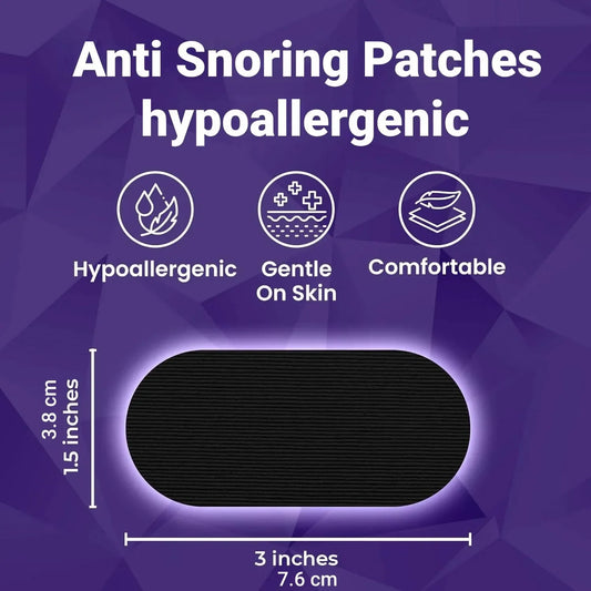 Gentle Mouth Tape for Sleeping – Anti-Snoring Strips