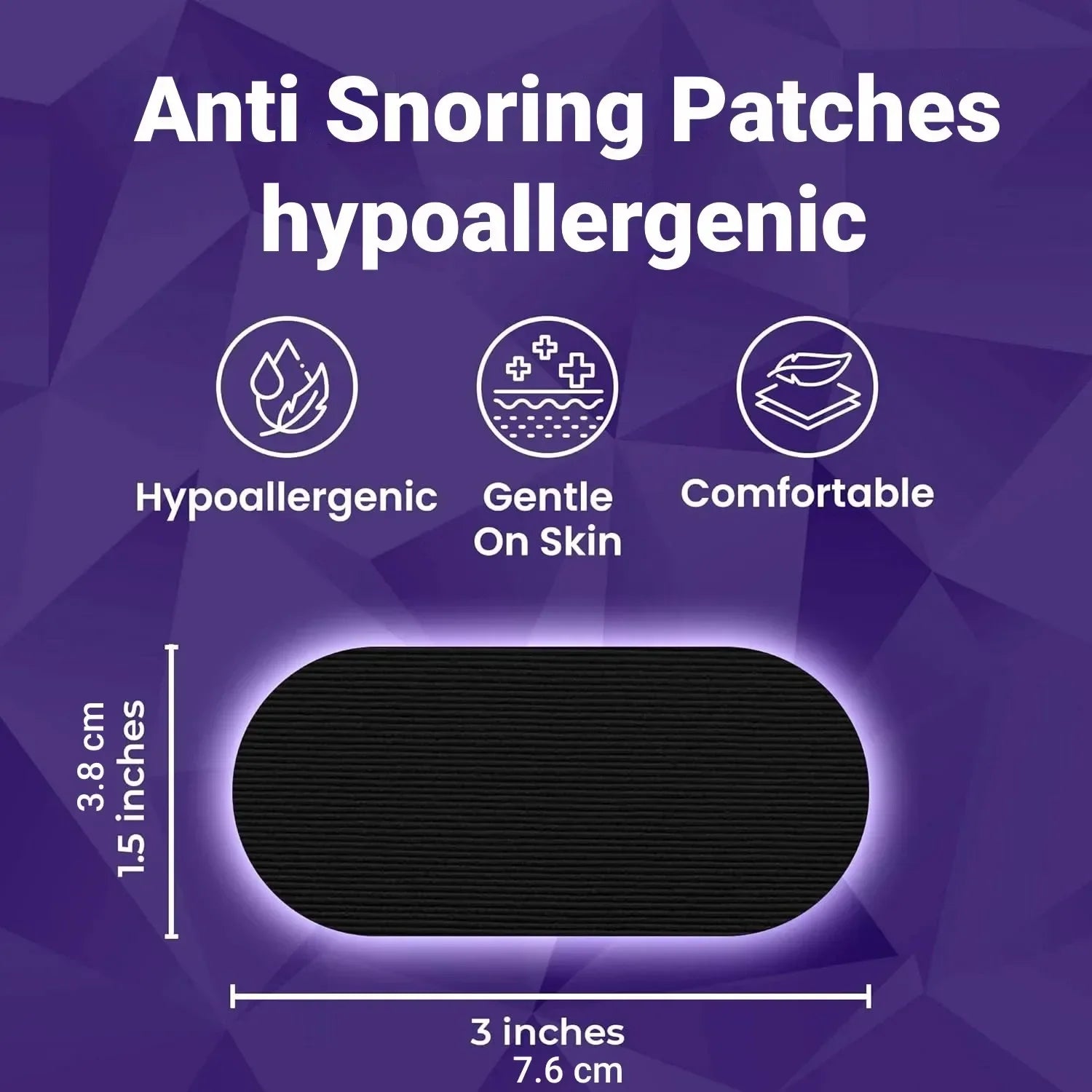 Gentle Mouth Tape for Sleeping – Anti-Snoring Strips