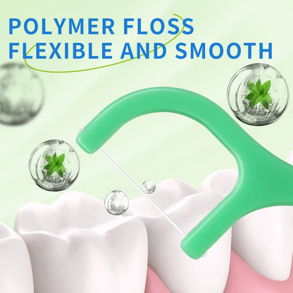 Mint Dental Floss Picks – Ultrathin PE Tooth Flossers