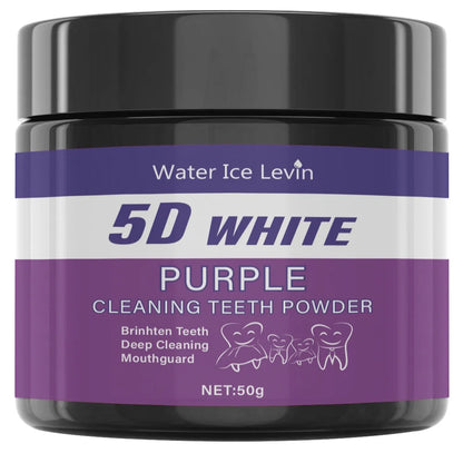 Purple Teeth Whitening Powder – Deep Clean & Fresh Breath