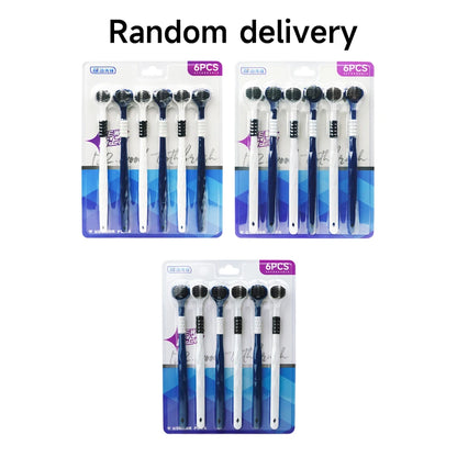 Three-Sided U-Shaped Manual Toothbrush Set for Adults